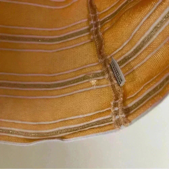 St. John Sport By Marie Gray Glitter Striped Pastel Knit Top - Picture 7 of 7